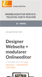 Mobile Screenshot of icancreative.de