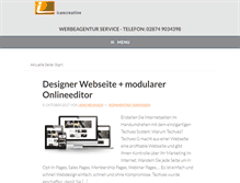 Tablet Screenshot of icancreative.de